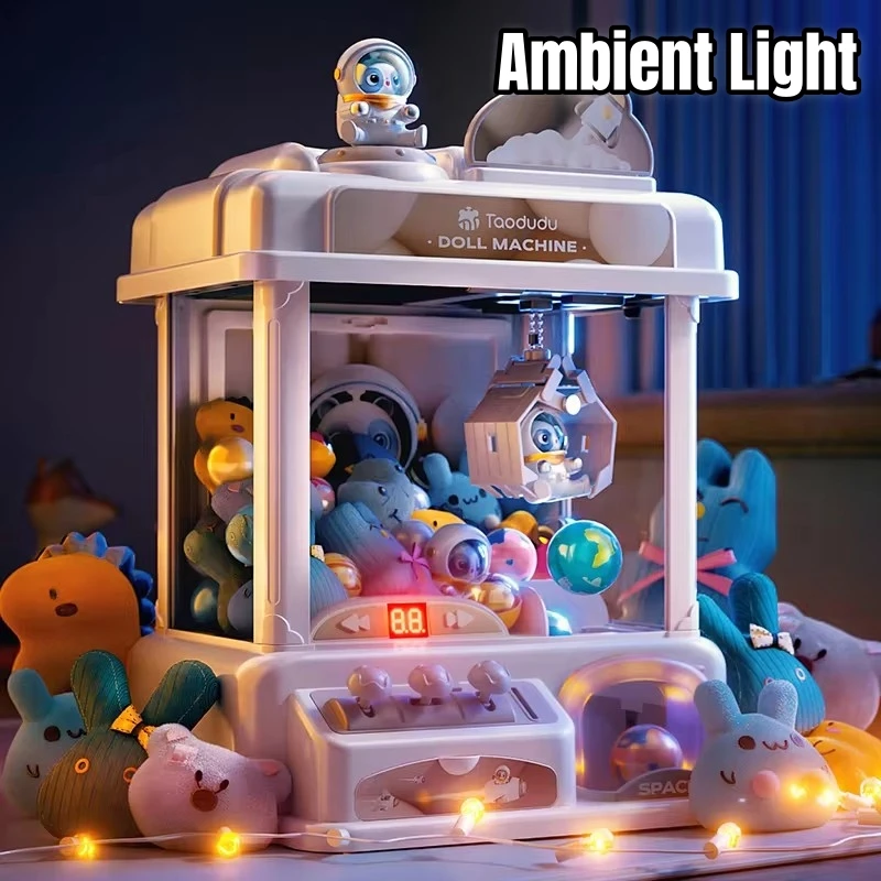 Coin Operated Kiddie Ride - Space Mini Claw Arcade Machine Toys