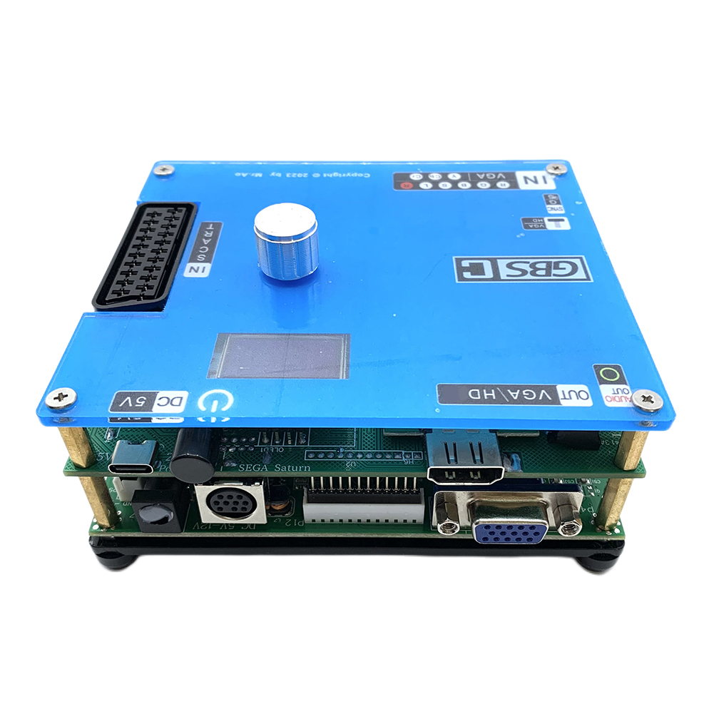 Lcd Screen Arcade - RGBS RCA/VGA To VGA/RCA Converter GBS
