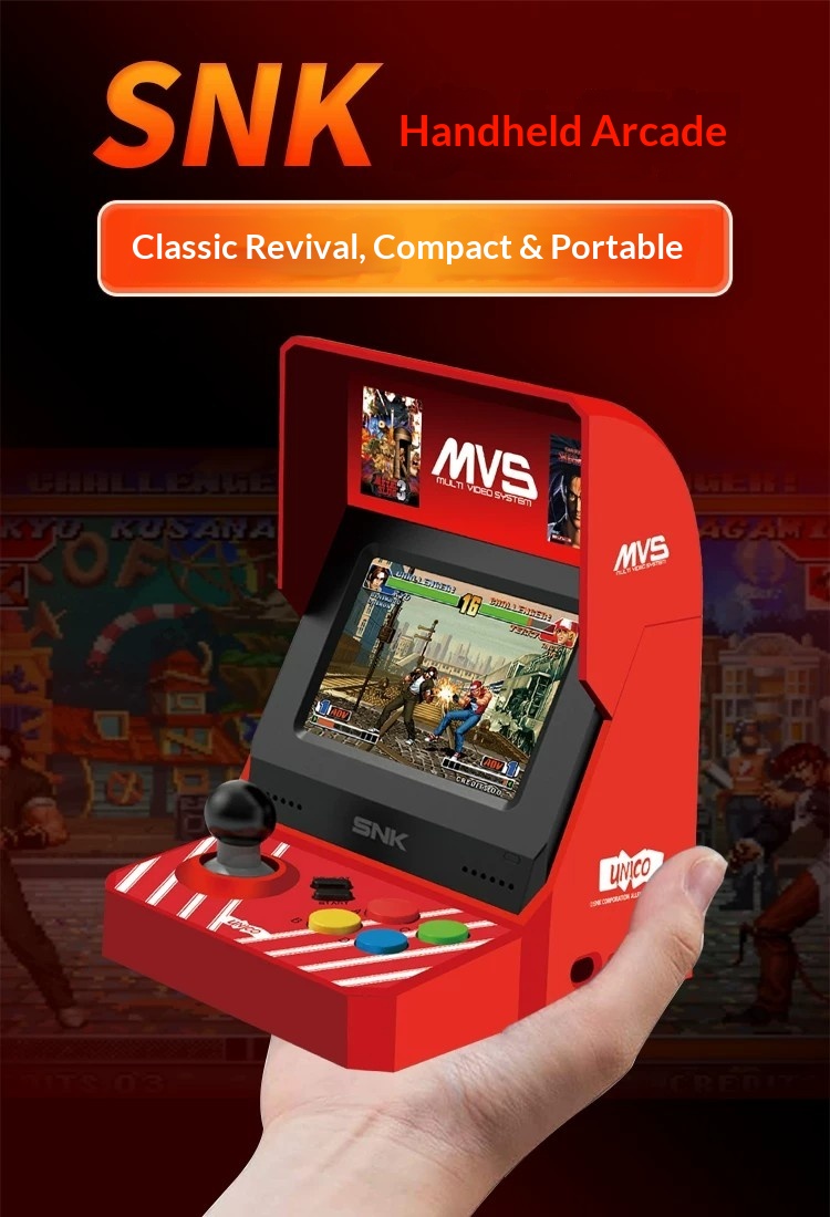 UNICO MVS Mini Arcade Console  - Arcade Vibes ulasan dan harga