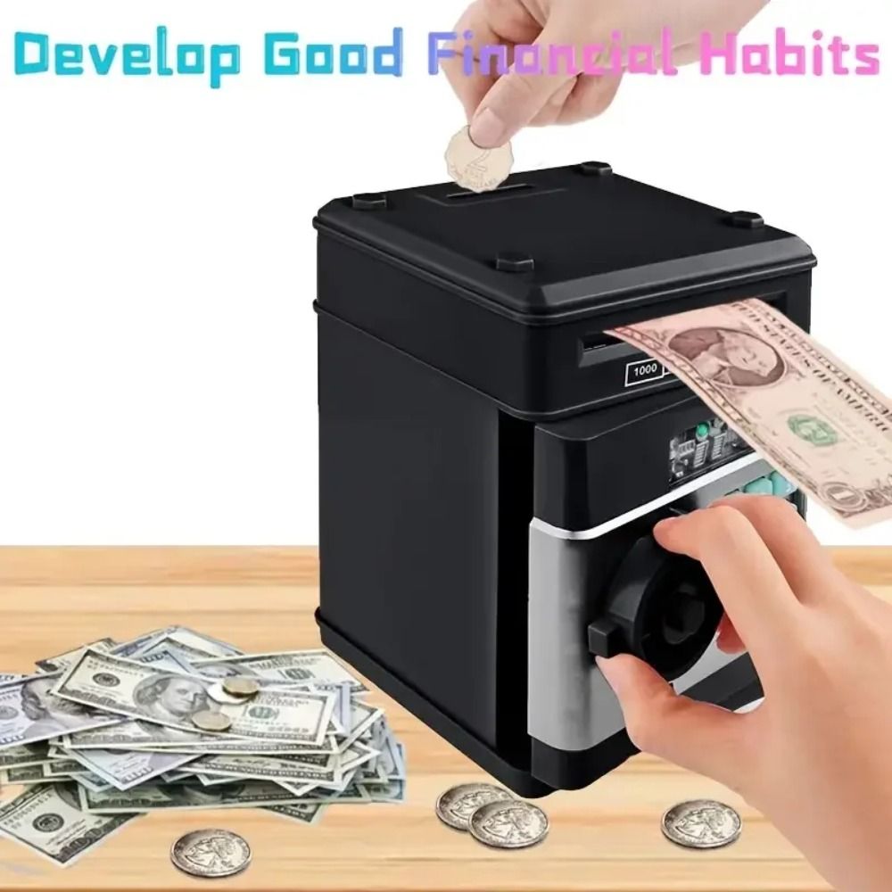 Electronic Piggy Bank Automati - Coin Operated Kiddie Ride ulasan dan harga