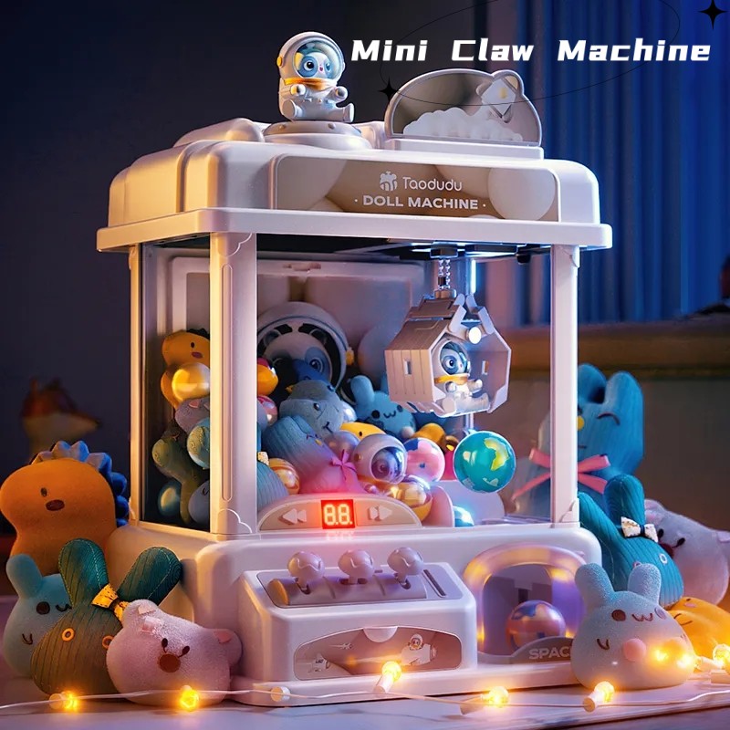 Children Mini Claw Machine Aut - Coin Operated Kiddie Ride ulasan dan harga