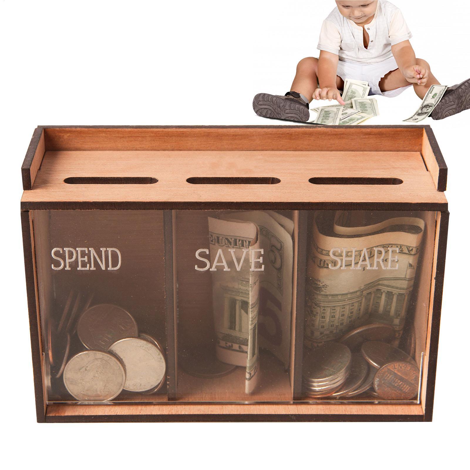 Save Money Box 3 Compartments  - Coin Operated Kiddie Ride ulasan dan harga