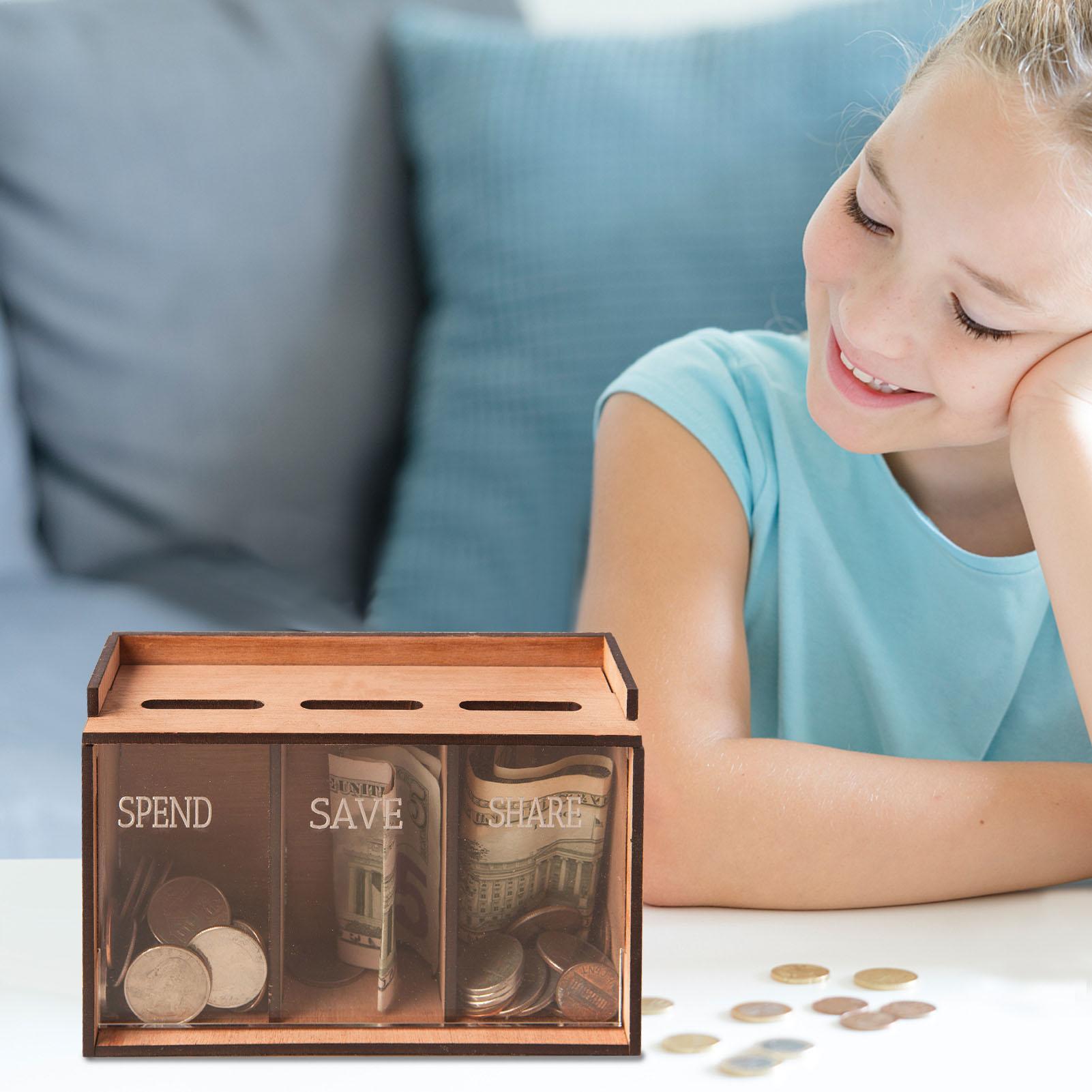 Save Money Box 3 Compartments  - Coin Operated Kiddie Ride ulasan dan harga